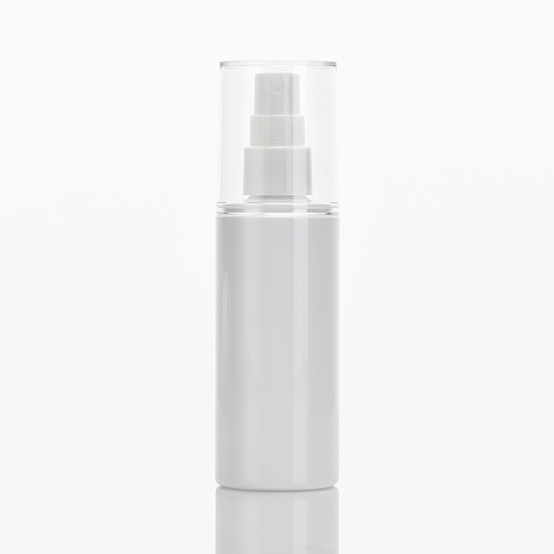 Regular Popular Custom Cosmetics Plastic Spray Bottle With Overcap 100ml