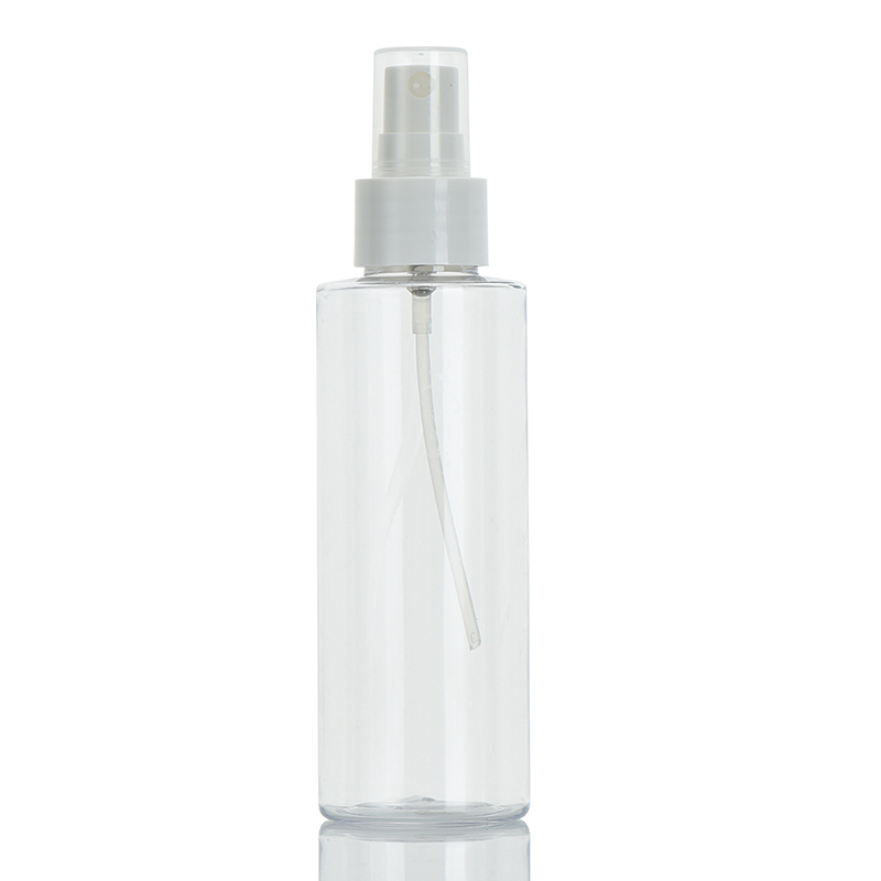 Hot Sale Setting Plastic Spray Bottles Glossy Finish Small Transparent Spray Bottle 120 ml