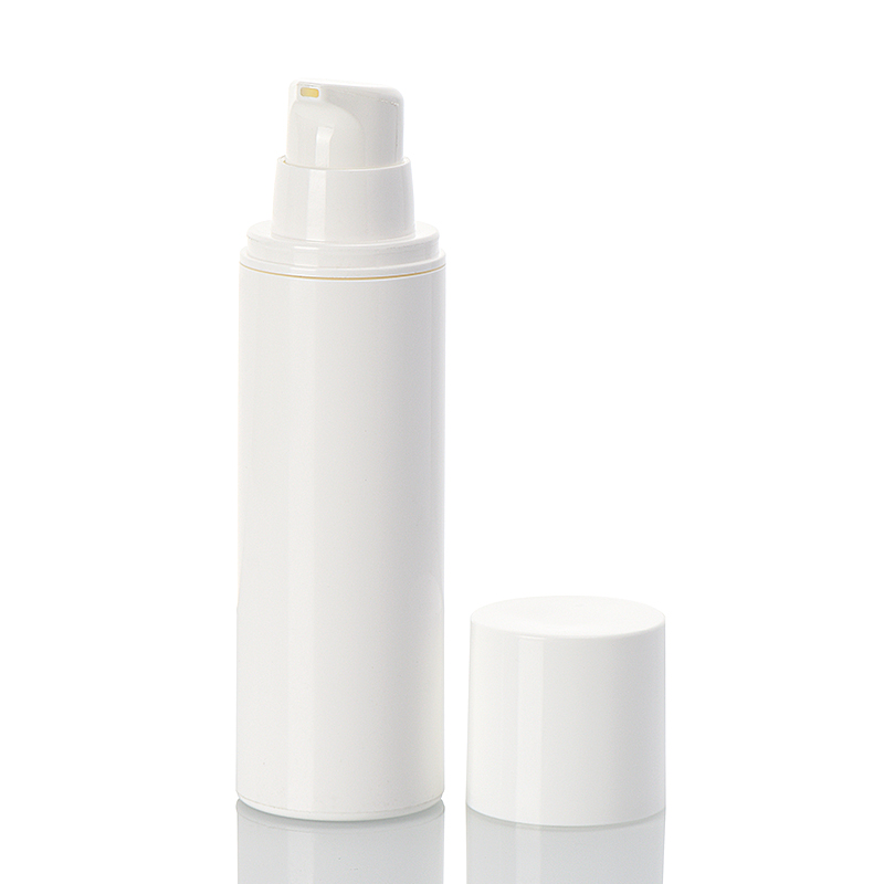 Cosmetic Custom Packaging HDPE Material Airless Bottle 50ml 