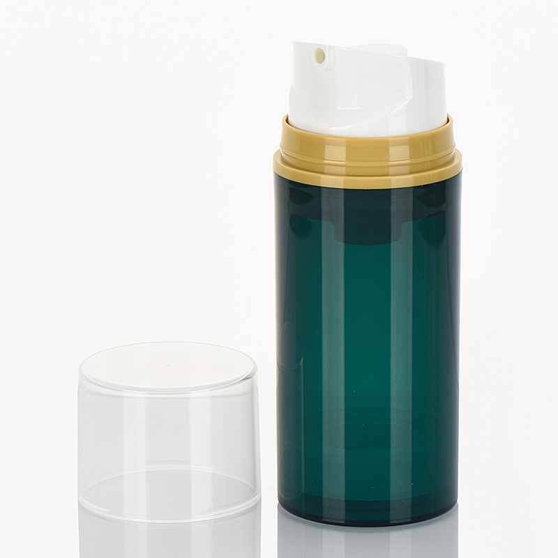 Luxury Plastic PP Airless Bottle 100ml With Pump&Cap Custom Finish