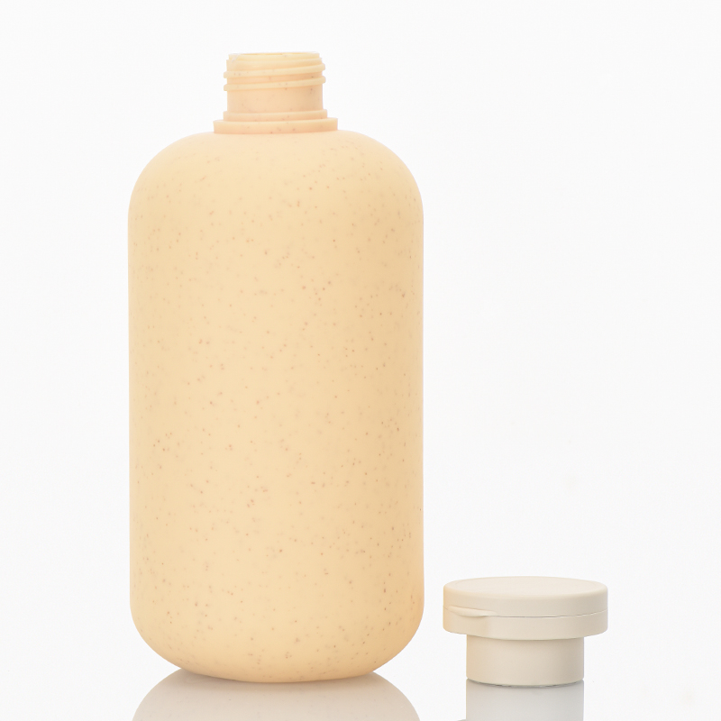 300ml lotion and body wash bottle 100% biodegradable conditioner round shoulder bottle