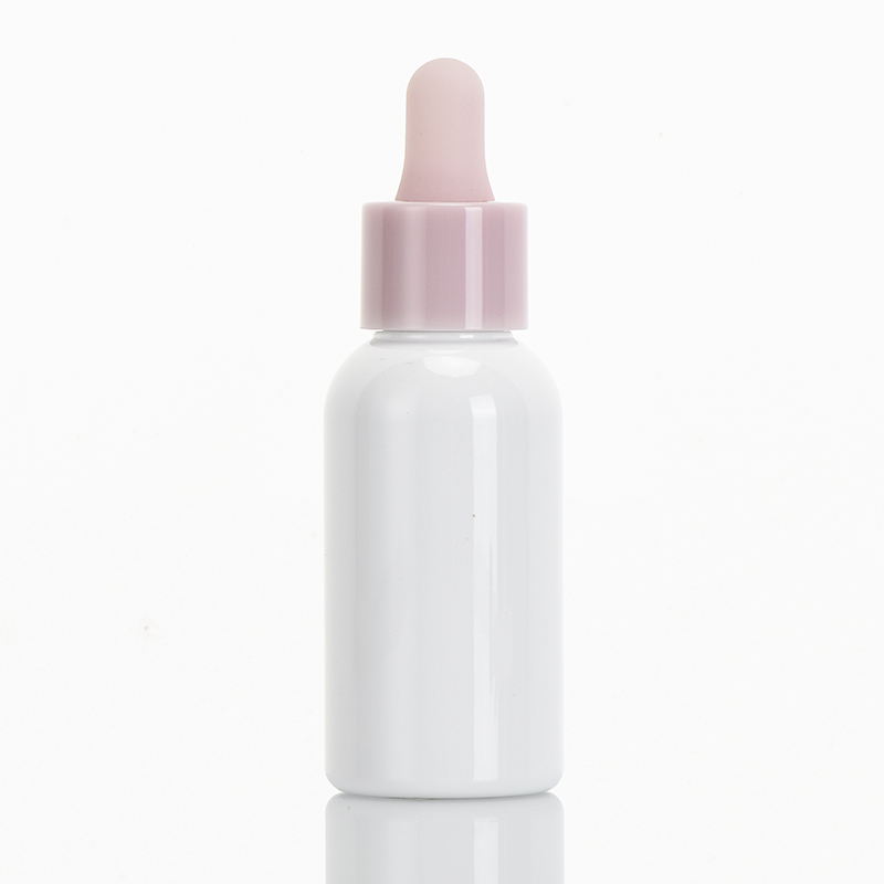 Plastic Dropper Bottle 30ml White Color And Pink Color Dropper