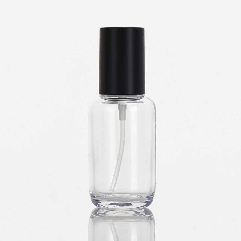 Supplier Luxury Packaging Cosmetics Plastic Overcap And Bottle With Spray Pump 50ml