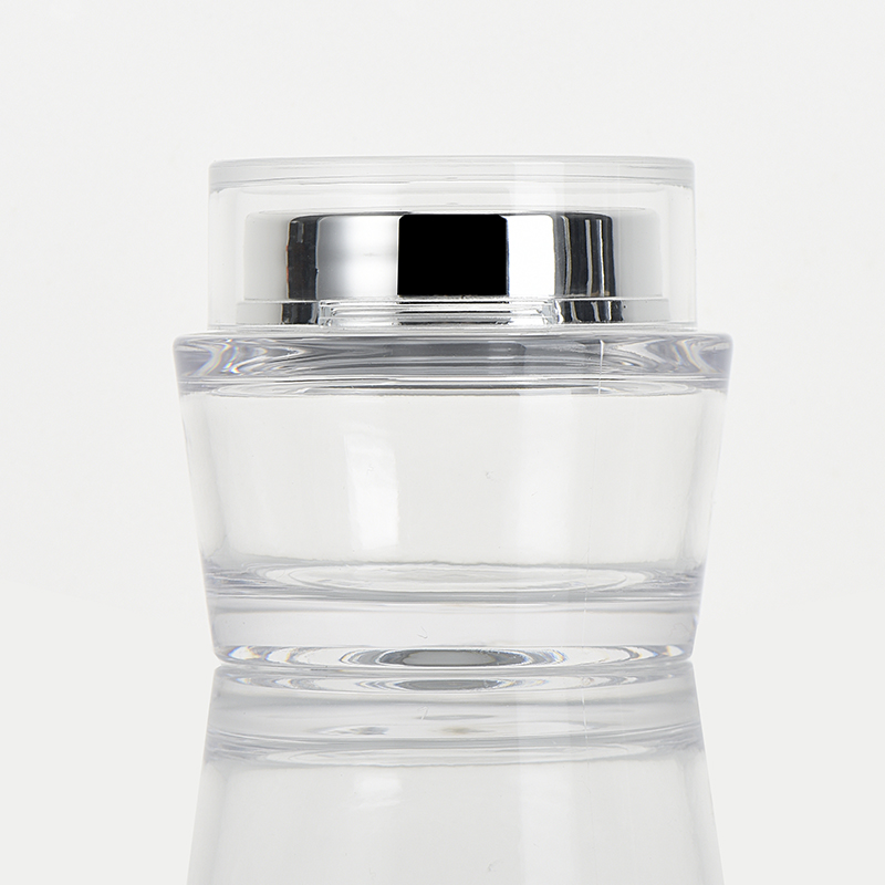 Cosmetic Special Shape Transparent Cream Jar 55ml 