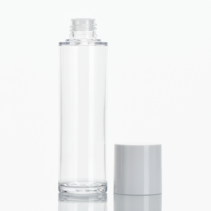 Luxury New Design Cosmetic PET Bottle 120ml With Screw Cap 