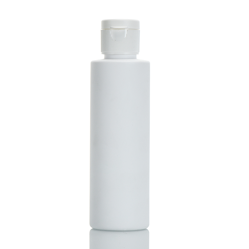 Cosmetic Slim Round Bottle With Flip Top Cap 120ml Used For Washing Products