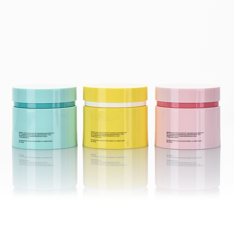 Custom Luxury PP rainbow color skincare pack